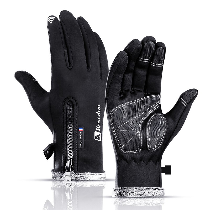 -30℉ Waterproof Windproof Touch Screen Warm Winter Gloves for Cold Weather Men