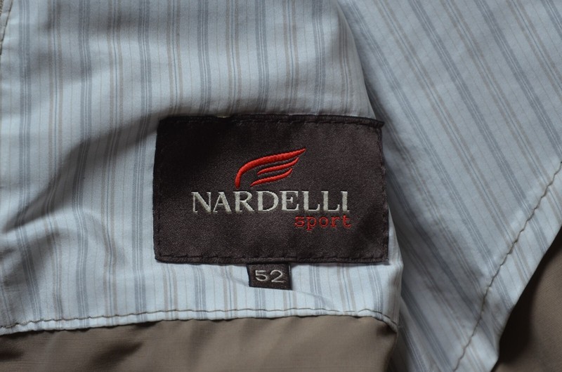 Angelo Nardelli Sport Mens Light Jacket Size 52 L Beige Made In Italy Casual gallery