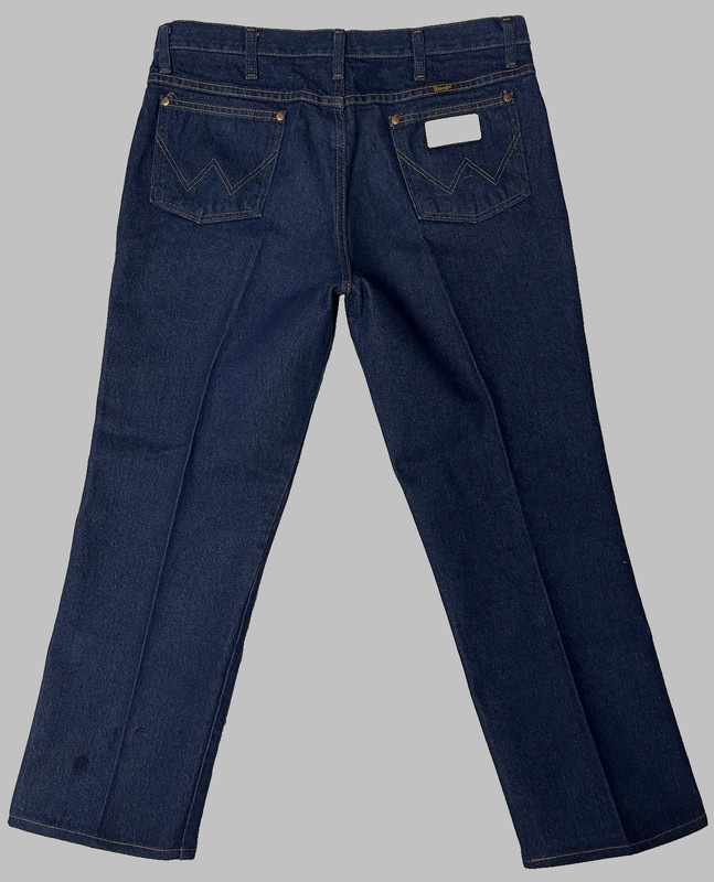 Vtg Wrangler 936 Slim Fit Cowboy Cut A003 Prewashed Indigo Jeans 34 X 27 READ gallery