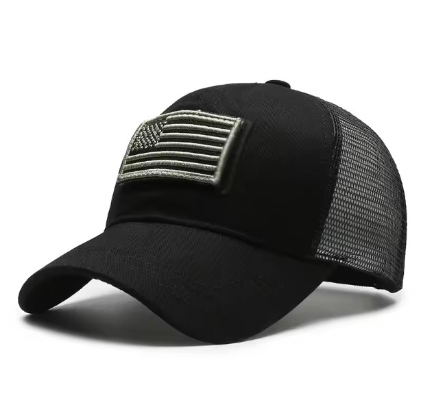 Vintage Mesh Baseball Cap Adjustable Breathable Outdoor Sun Hat Unisex gallery