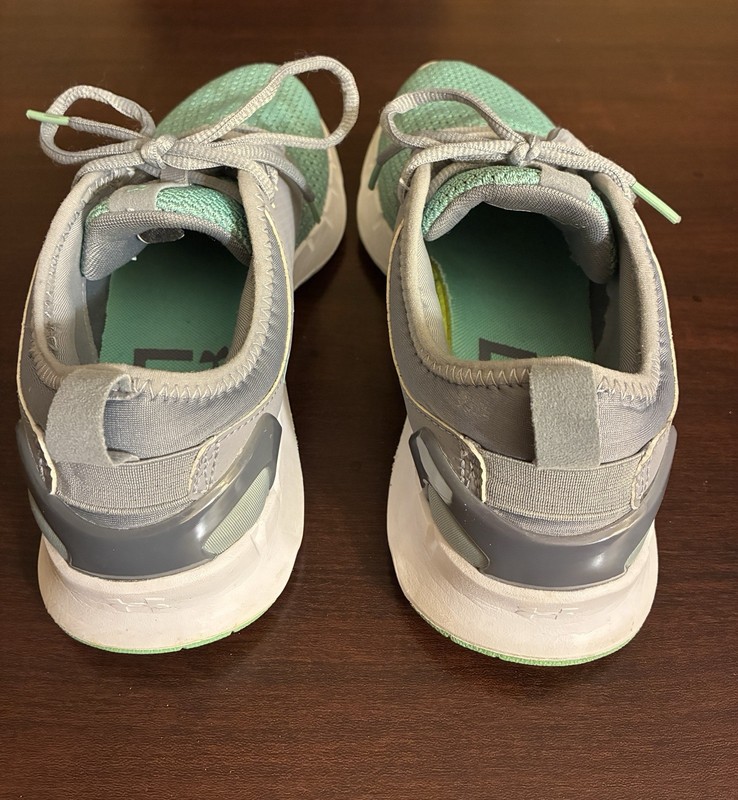 Under Armour Women’s Flow Solid Running Shoes - Mint Green and Gray gallery