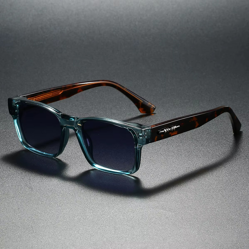 Quality Square Polarized Sunglasses Men Metal Core UV400 Unisex Sun Glasses Trav gallery