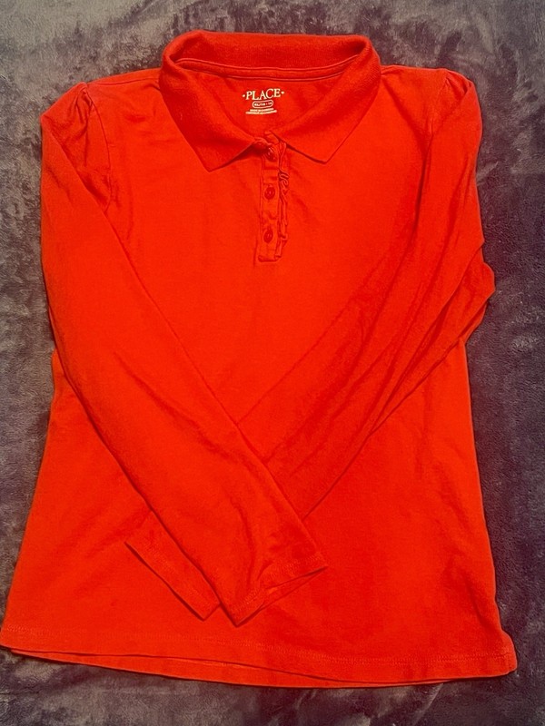 Girl’s Uniform 14 PieceBUNDLE SIZE 16/18 Dresses Skorts Collars Shirts Pants gallery