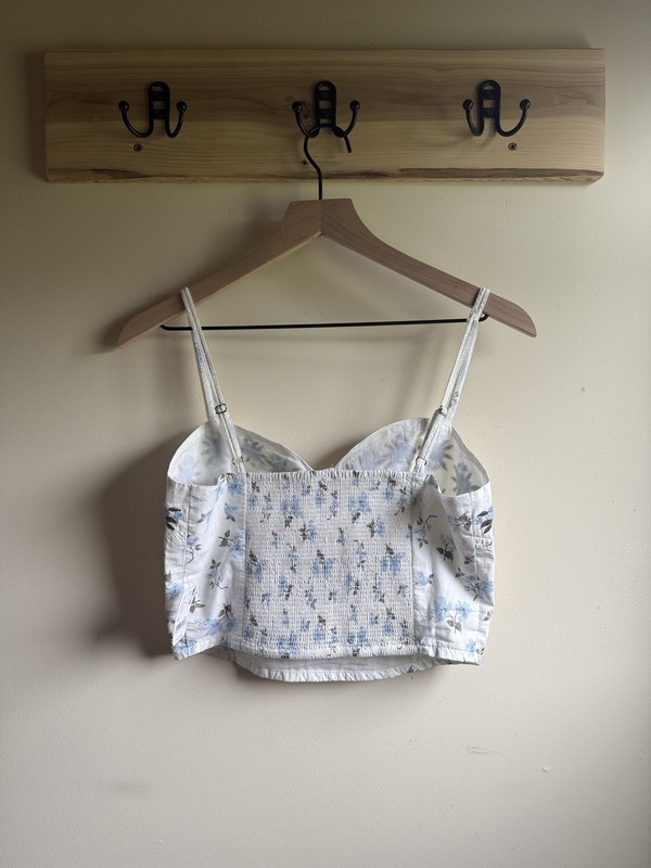 Free People Wild Flowers Embroidered Bustier Size XS NWT gallery