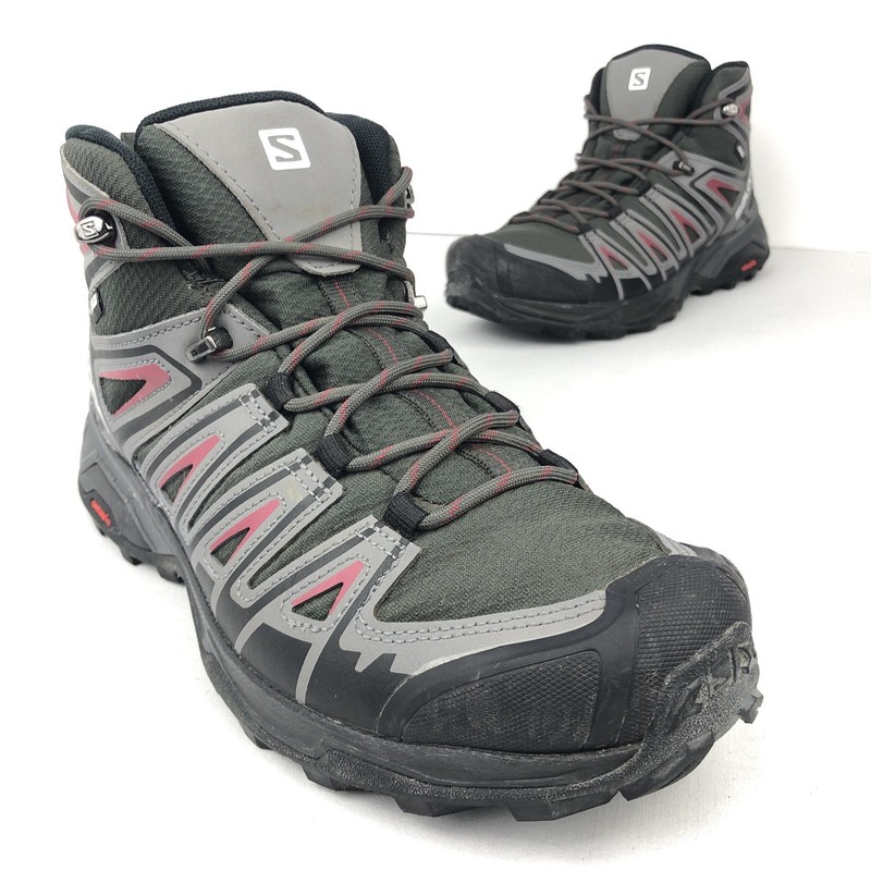 SALOMON X Ultra Pioneer MID CSWP Men’s Hiking Boots Size US 8.5 EUC Gently Used