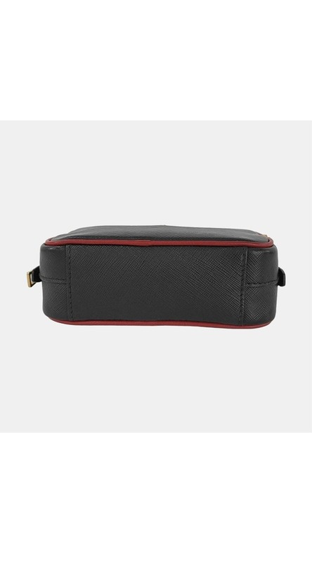 PRADA Crossbody bags Leather Black Free Shipping | Duties Paid