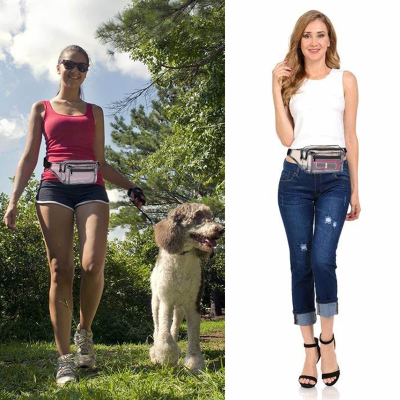 Clear Fanny Pack Stadium Approved Transparent Waist Bag for Women,Fashion Bel... gallery