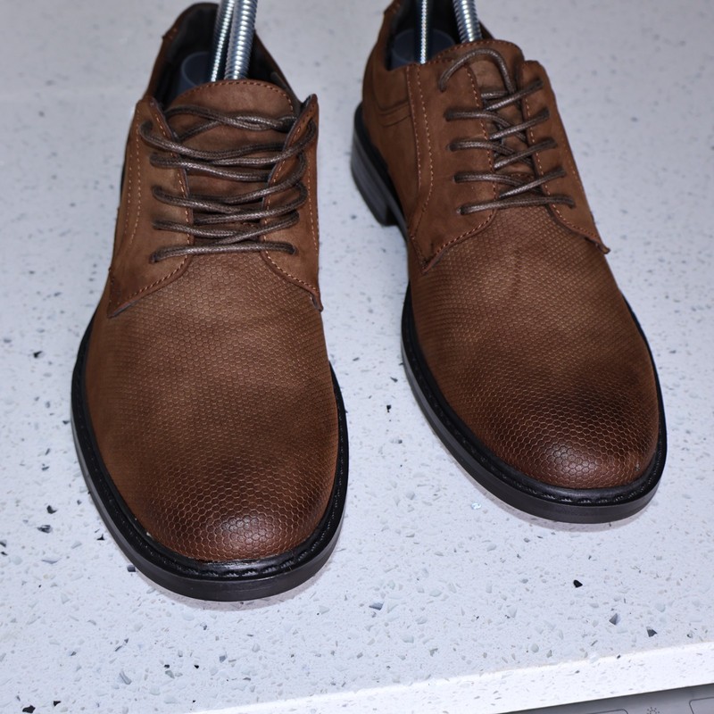 NEW Unlisted KENNETH COLE Buzzer Oxford Mens Shoes SZ 7.5 In Brown Z *