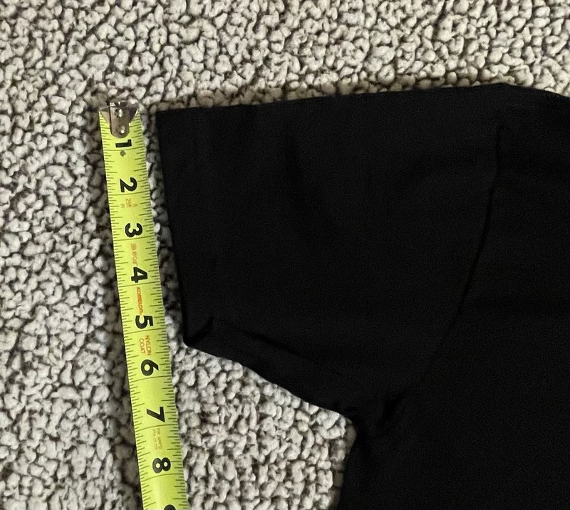 American Apparel Fine Jersey 100% Combed Cotton T-Shirt Black Small Made In USA gallery