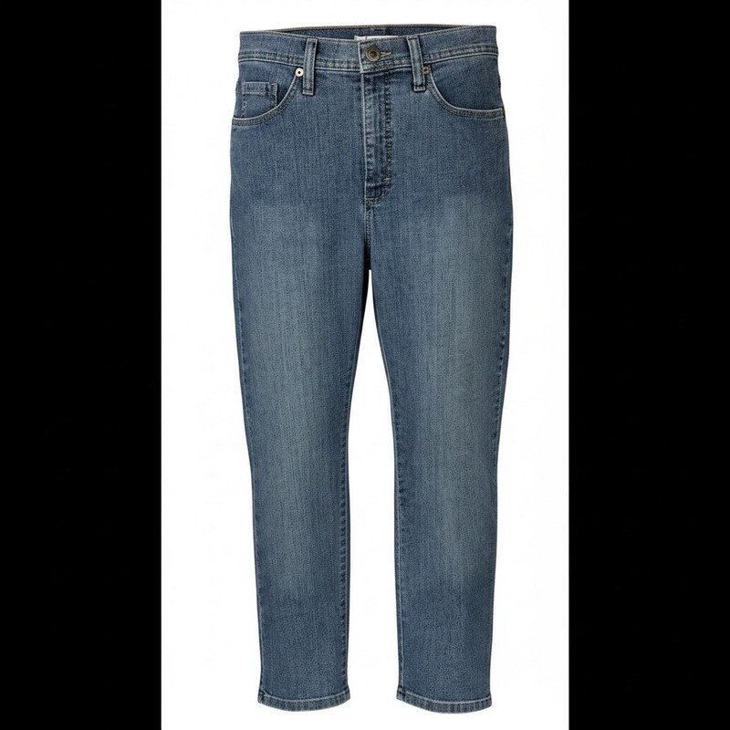 Lee Classic Fit At The Waist High Rise Dark Wash Women Jeans 8Medium – Pre-Owned