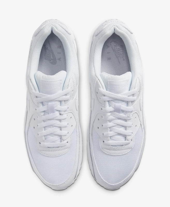 *NEW* MEN Nike Air Max 90 Recraft Triple White (CN8490 100), Sz 8.0 - 12.0 👍 gallery