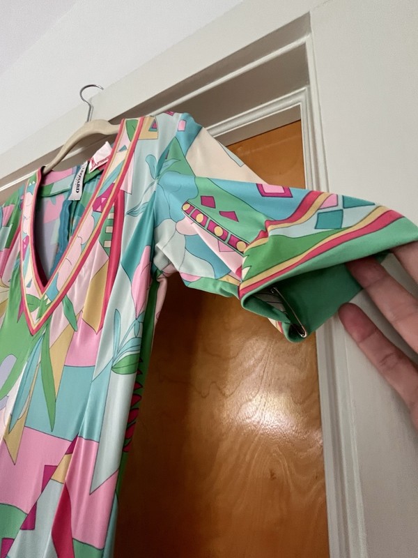 Leonard Paris Dresses (Two!) Perfect for Summer Parties! Size M See Pics gallery