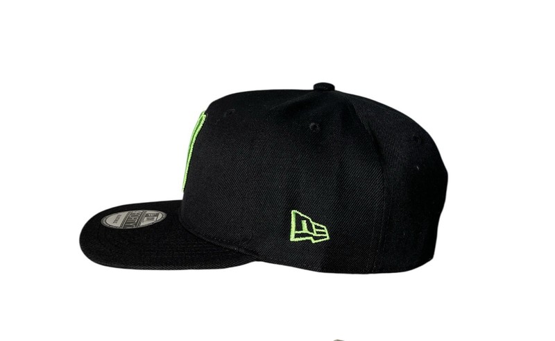 Monster Energy New Era 9Forty SnapBack Hat Green Claw Adjustable Black NEW gallery