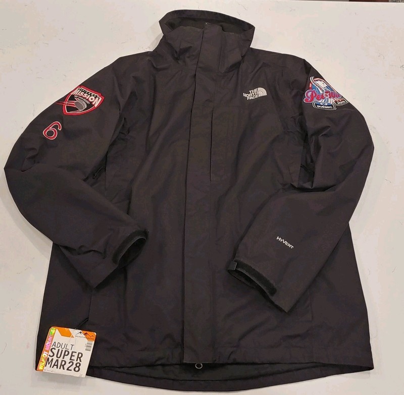North Face Condor Triclimate Jacket Chicago Mission 2013 PeeWee Quebec Hockey M