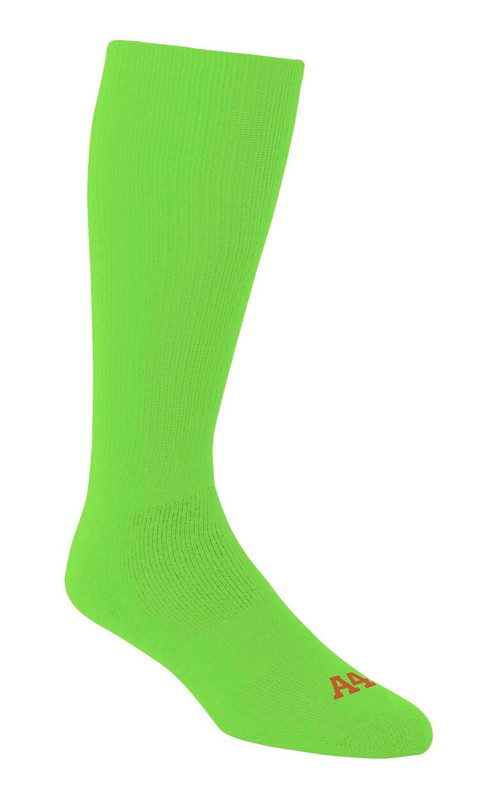 A4 Mens Polyester/Polypropylene/Spandex/Rubber Multi-Sport Tube Sock S8005 XS-XL
