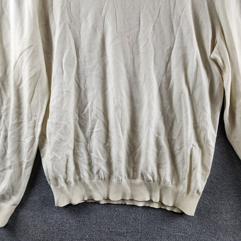 The Men's Store at Bloomingdale's Cotton Cashmere Crewneck Sweater M Cannoli gallery