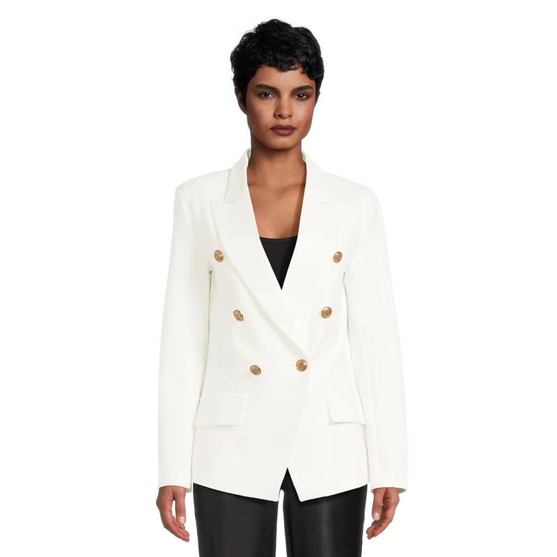 Attitude Unknown Women’s and Women’s Plus Double Breasted Blazer Size XS