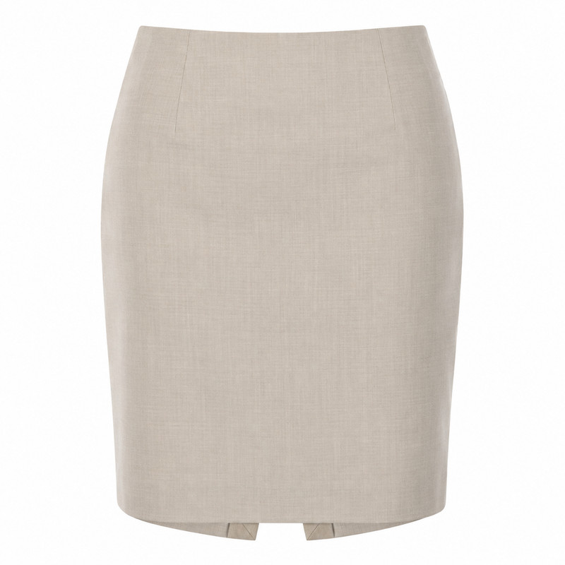 Elie Tahari Womens Size 6 Beige 2 Piece Skirt Suit Blazer Pencil Skirt gallery