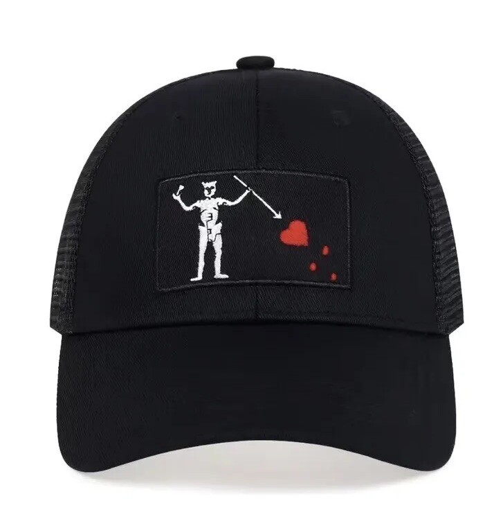 Flag Of Blackbeard Baseball Hat Pirate Flag Hat Navy Seals Hat Recce Hat NEW gallery
