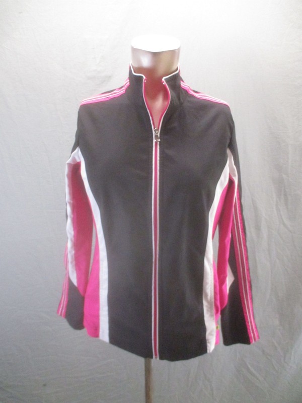 Unbranded Size M Womens Full Zip Stand Collar Pocket Windproof Track Jacket 118