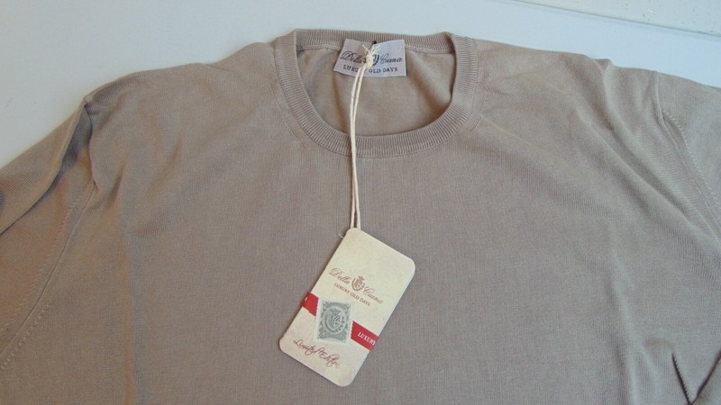 CIANA NEW COTTON SWEATER SIZE XL-52 SPRING-SUMMER A7D 220.00 POSTER..