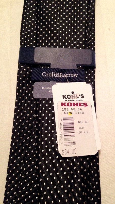 Croft & Barrow Silk Neck ties Classic (57in-60in) gallery