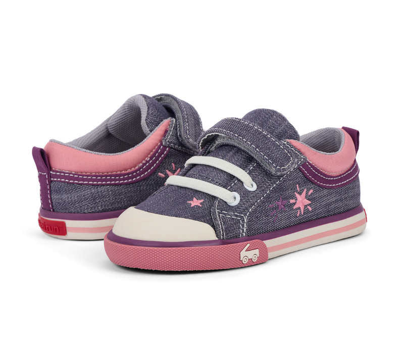 NEW See Kai Run Kristin Gray Denim/Stars (FREESHIP) gallery