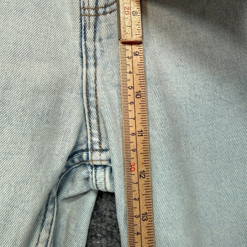 Abercrombie & Fitch Jeans Womens 10 Slim Straight Light Ultra Hi Rise Split Hem gallery