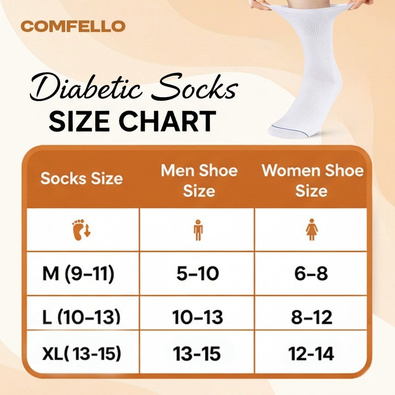 Diabetic Quarter Ankle Socks Non-Binding Circulatory Cotton Mens Women Size 9-13 gallery