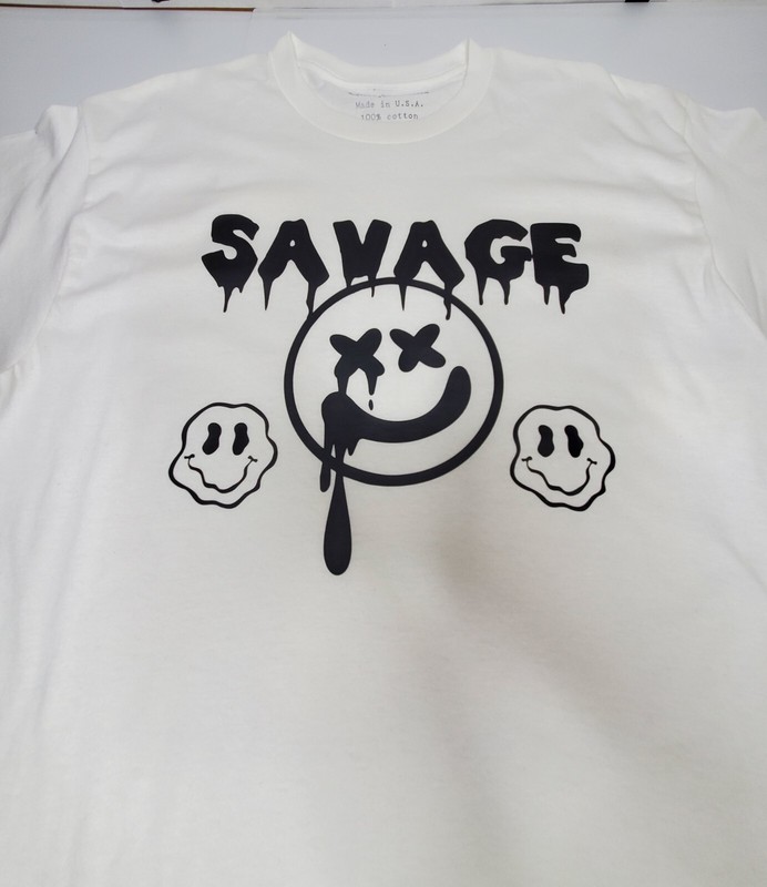 ChiefBrains Apparel Limited Edition Savage Smiley Face T Shirt Mens Cotton New gallery