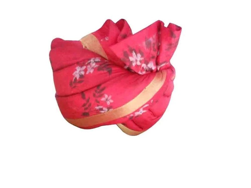 Men Safa Top Hat Indian Wedding Handmade Traditional Pagri 6 3/4 (21") Small gallery
