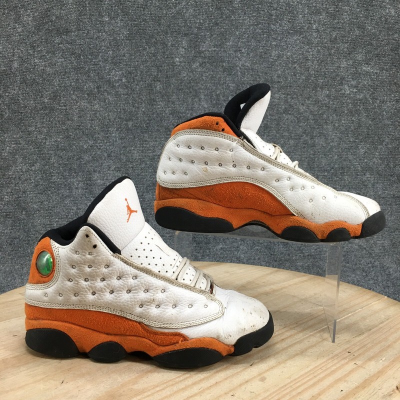 Nike Shoes Youth 6 Air Jordan 13 Retro Starfish Sneakers DJ3003-108 White Orange