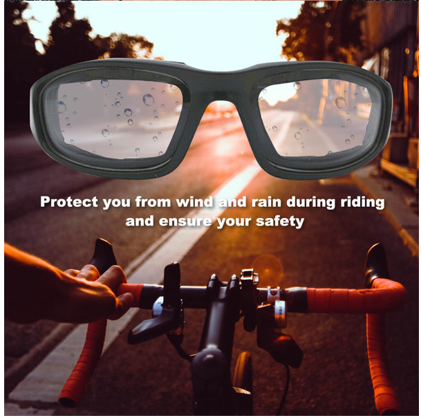 1 pairs Motorcycle Sports Biker Riding Glasses Wind Resistant Eye Protection Spo gallery