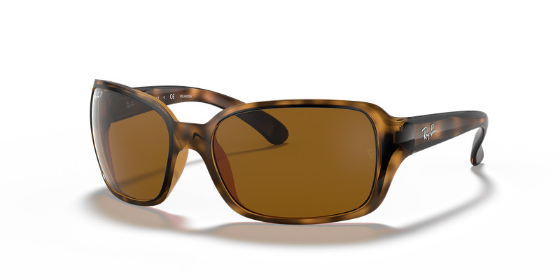 Ray-Ban RB4068 Havana / B-15 Brown Polarized 60mm Sunglasses RB4068 642/57 60-17