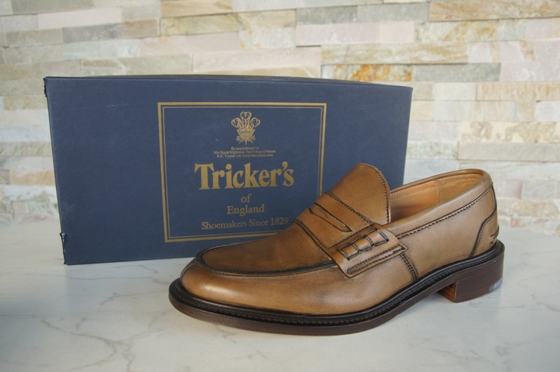 Tricker’s 36 3 slip on loafers loafers shoes Eva tan New former RRP €595