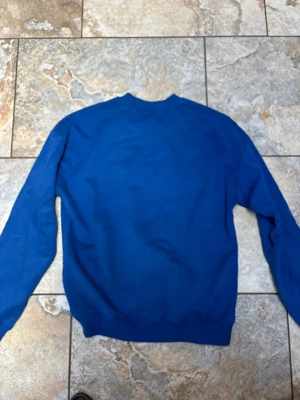 Snap On NWT crewneck blue red embroidered basic mechanic streetwear soft cotton gallery