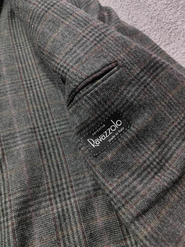 Men Ravazzolo grey cashmere blazer 40 /L / 48 gallery