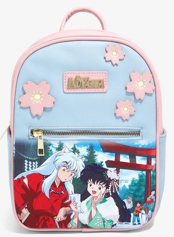 NWOT Bioworld Boxlunch Inuyasha Sakura Pink Kagome RARE Sold Out Blossom Bag US