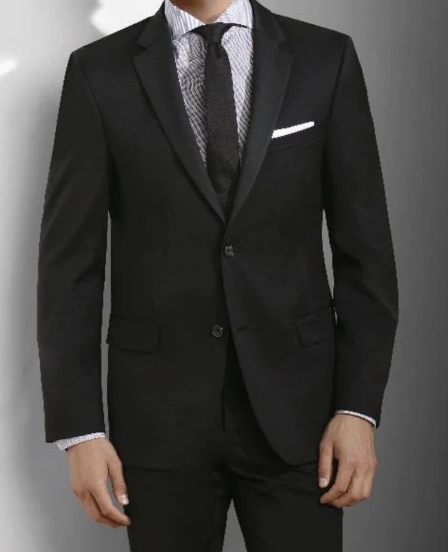 Suit Black / Wool / Slim Fit /New NWT / 36 to 54 Reg – Short – Long RICK PALLACK