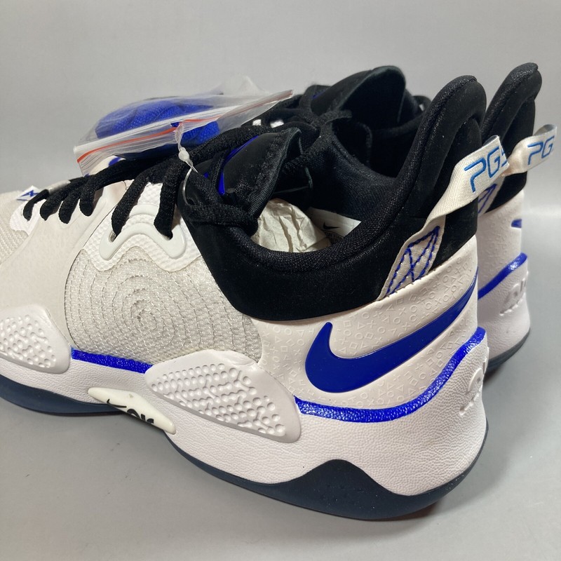 Size 7.5 - Nike PG 5 x PlayStation 5 White 2021 gallery