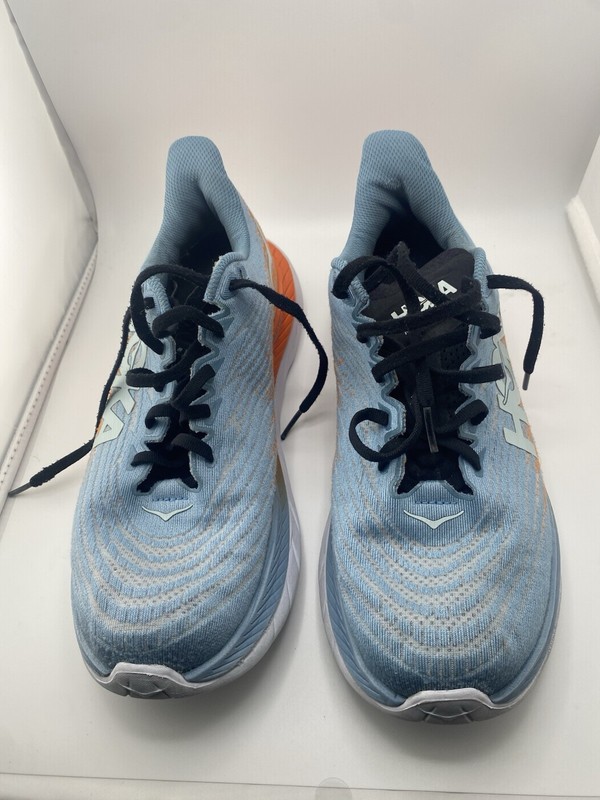 Hoka One One Shoes Mach 5 Mens 8.5D Blue Running Mountain Spring 1127893 MSPBL gallery