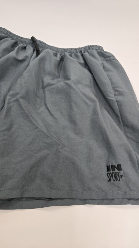 Vtg In Sport Running Shorts Mens XL Gray Coolmax Extreme Made in USA NWOT 90s gallery