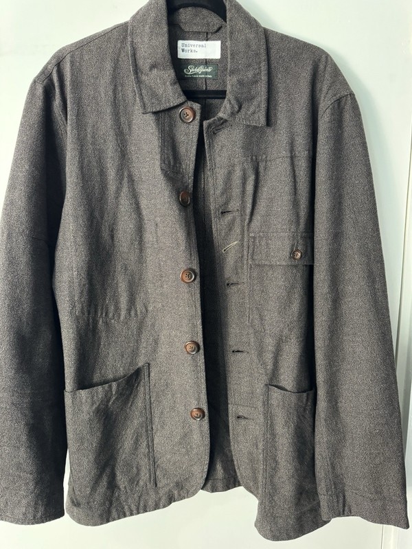 Universal Works Men’s Gray Work Jacket XL