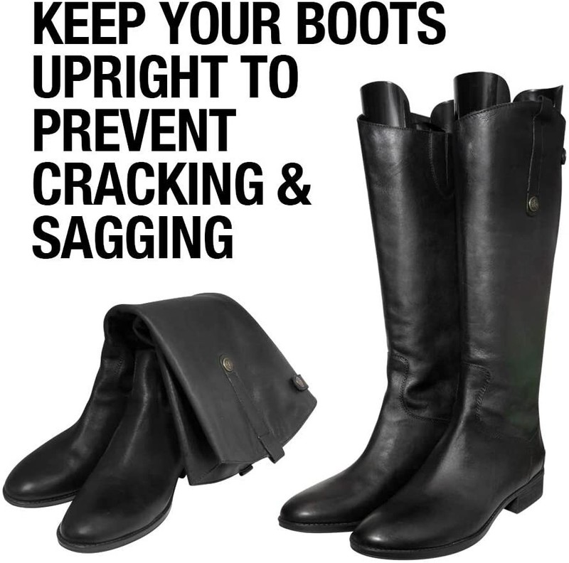 Moneysworth & Best Deluxe Boot Shapers/Trees w/Hanger Hook - 1 Pair gallery