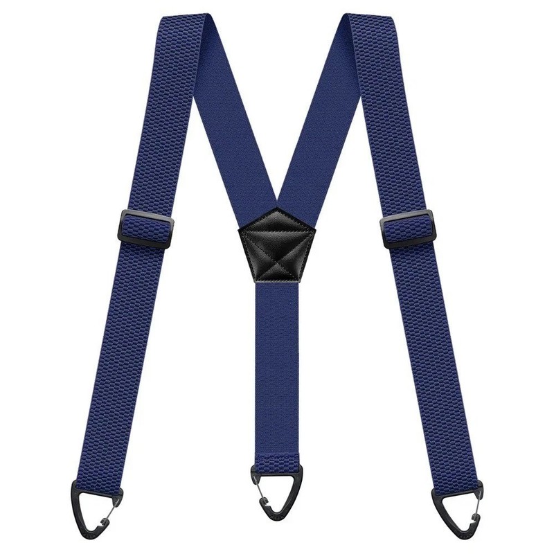 Suspenders for Men Heavy Duty, X Shape Back Hidden Suspender 1.5″ Under Clothing