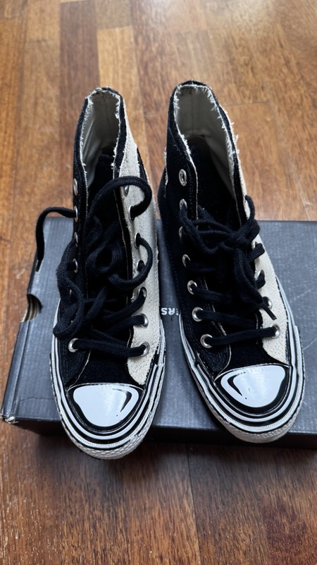 Converse Joshua Vides x Chuck 70 Hi Canvas High Top Black/White 166558C 2019