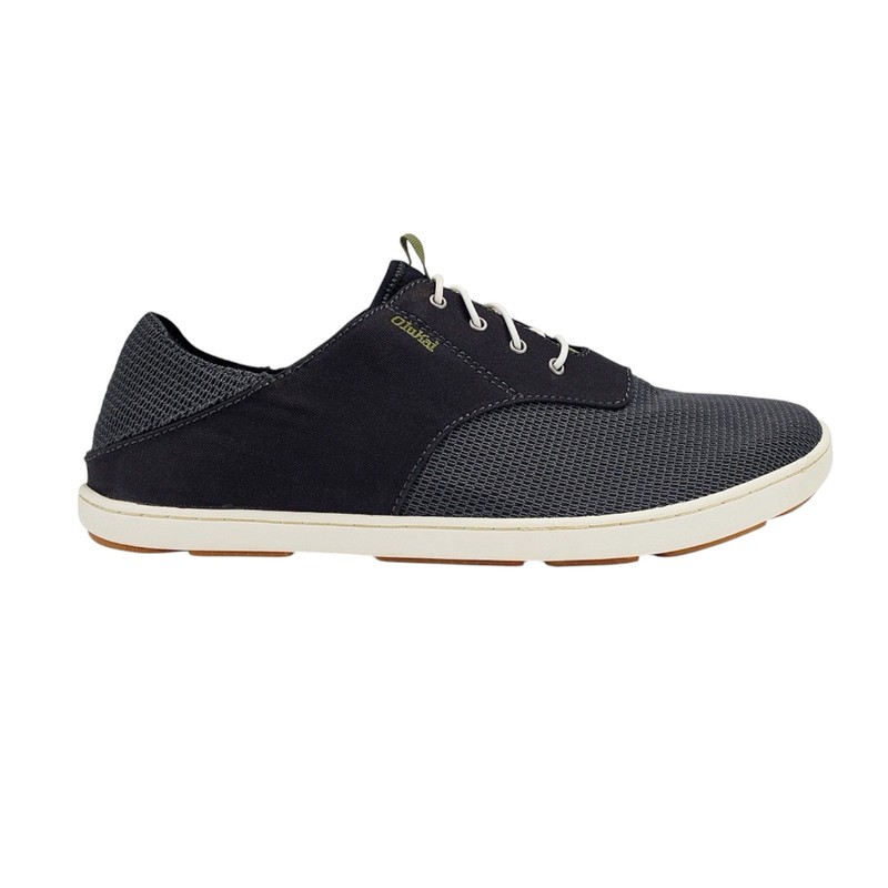 Olukai Men’s Nohea Moku Black Olive Comfort Athletic Sneakers Size 10 US