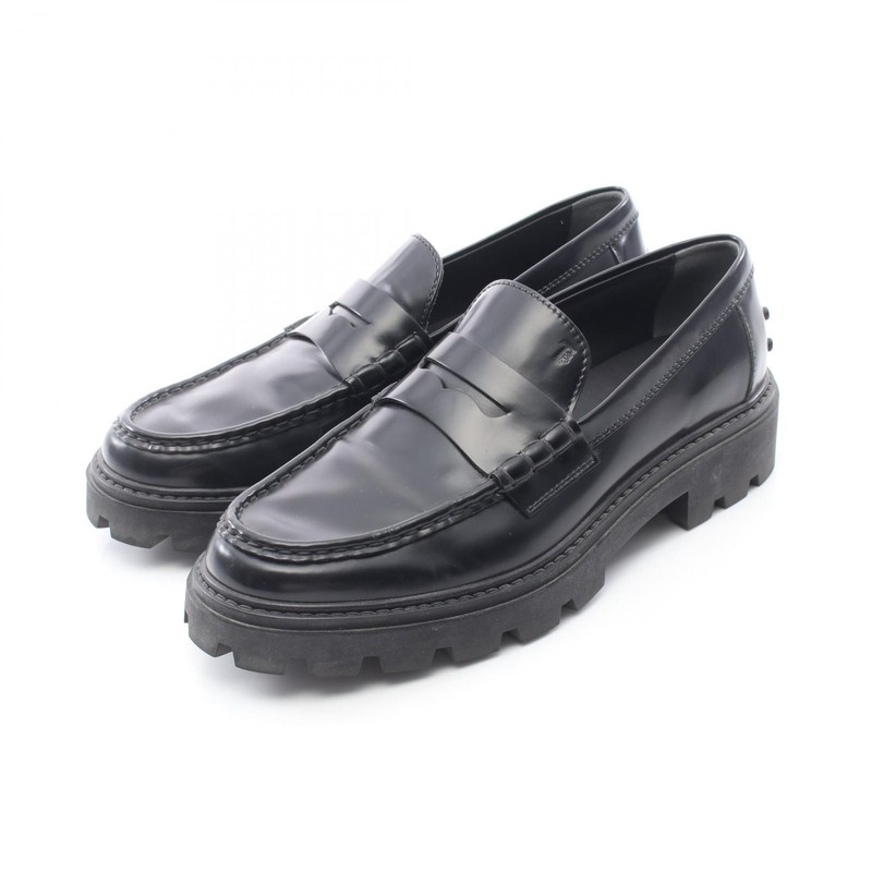 Tod’s Gomma Pesante Leather Loafers – DUTY FREE