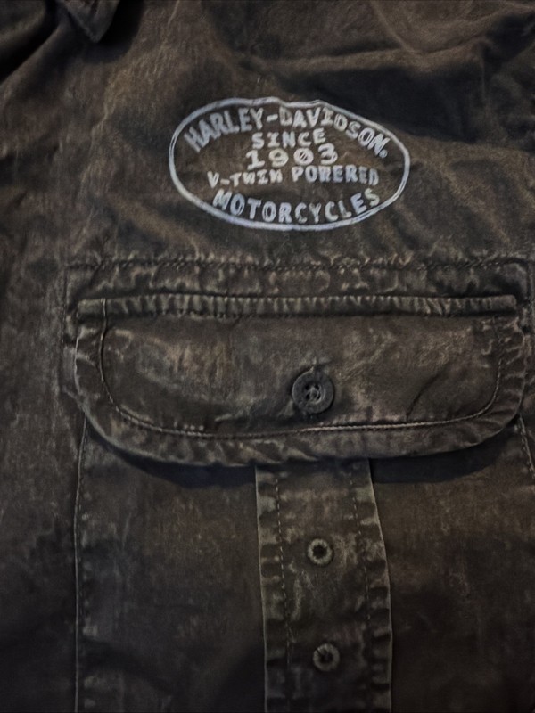 Harley Davidson Men’s Dark Grey Sleeveless Shirt Since 1903 Large gallery