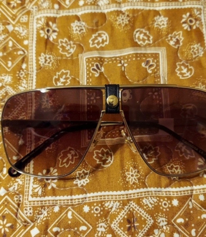 CARRERA 1018S 0J5G Gradient Squared Aviator Sunglasses Gold/Brn Unisex 63MM NWT gallery